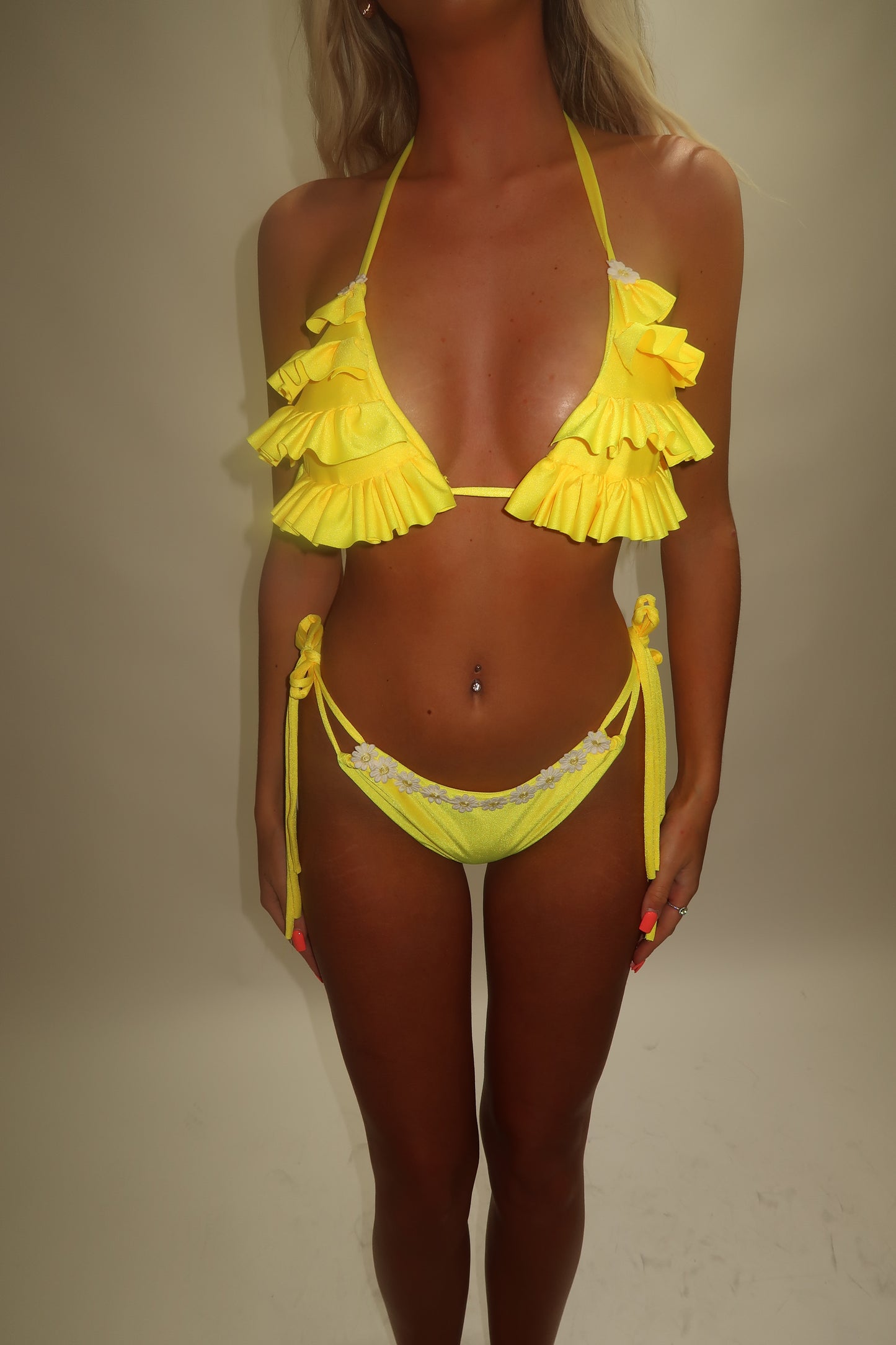 LIMITED EDITION HAND MADE AND DESIGNED IN HOUSE: ‘Daisy’ Bikini