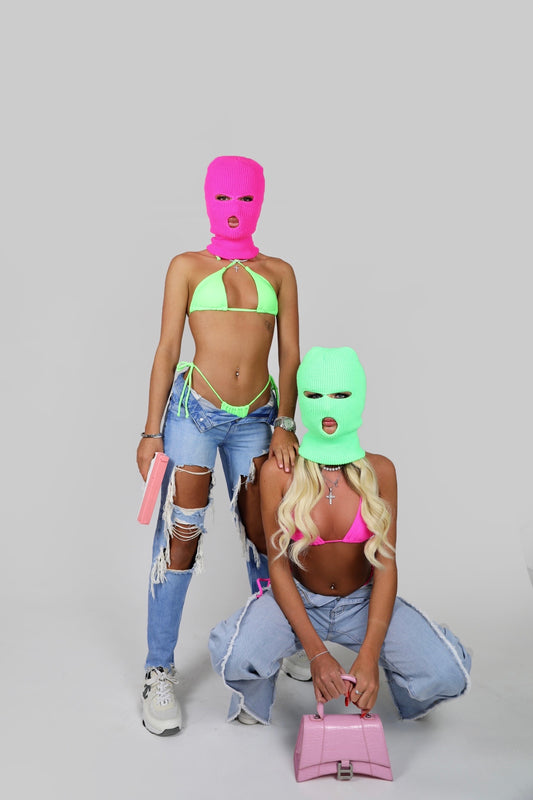 Green balaclava