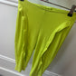 SAMPLE Lime ruffle bicycle shorts