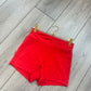 SAMPLE red slinky shorts