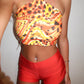 LIMITED EDITION HAND MADE AND DESIGNED IN HOUSE: Oasis halter neck top