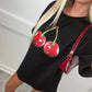 Cherry over sized T-shirt