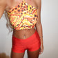 LIMITED EDITION HAND MADE AND DESIGNED IN HOUSE: Oasis halter neck top