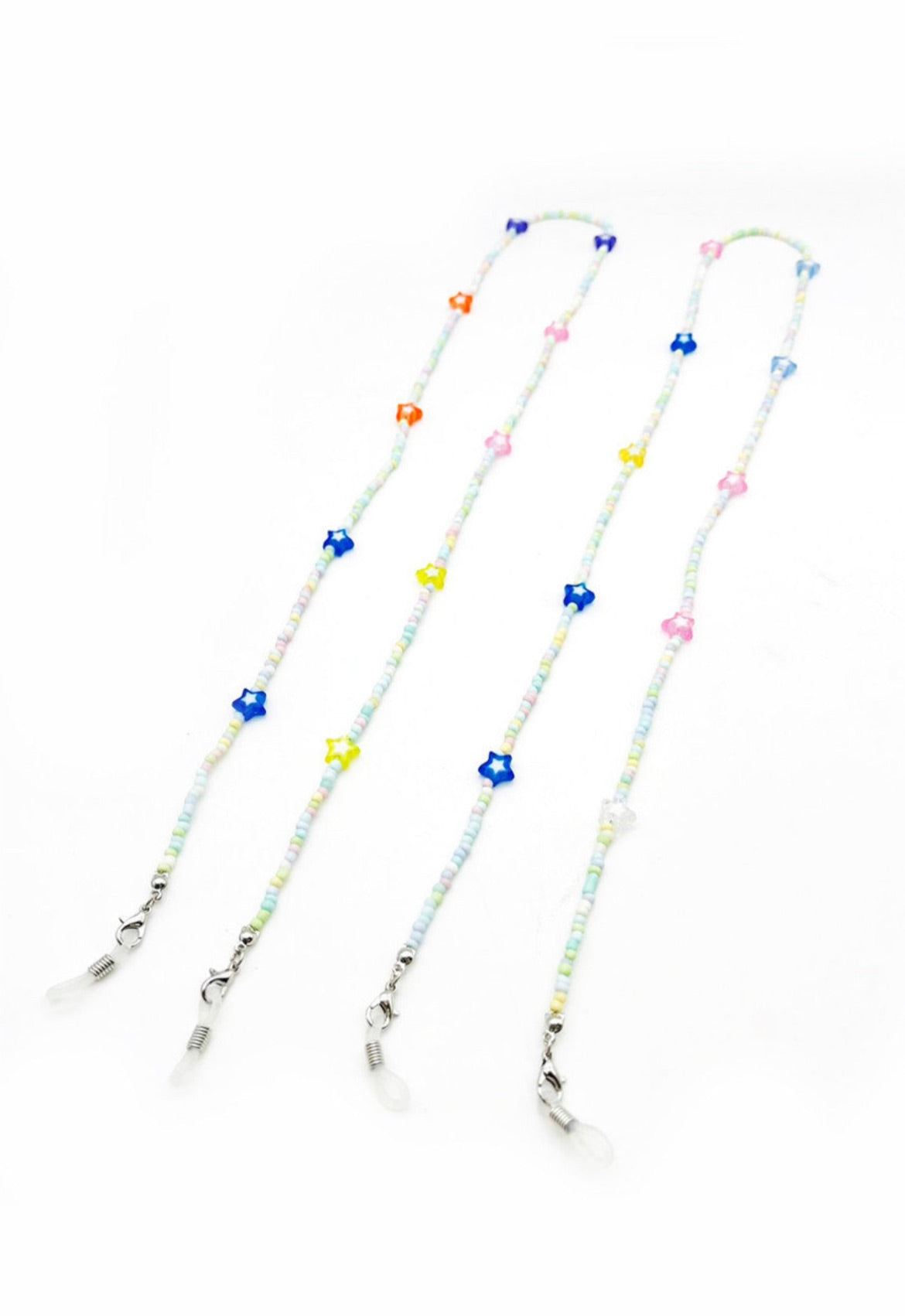 Multi bead sunglasses chain