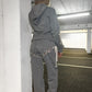 ‘Lace-up’ tracksuit