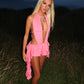 ‘Ibiza’ pink dress